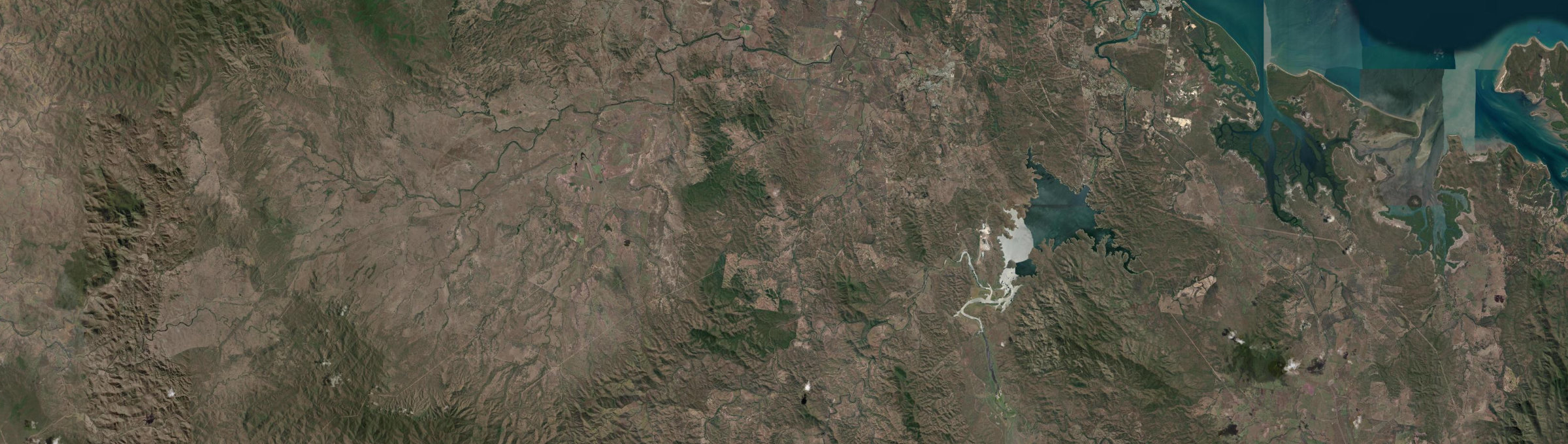 Aerial view of Wooderson, QLD