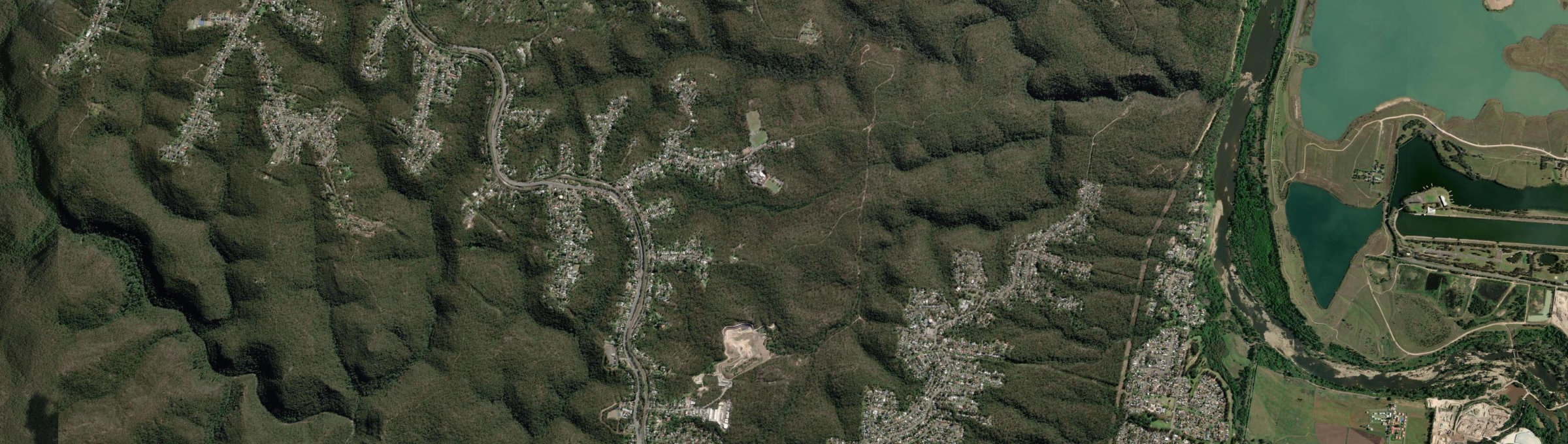 Aerial view of Warrimoo, NSW