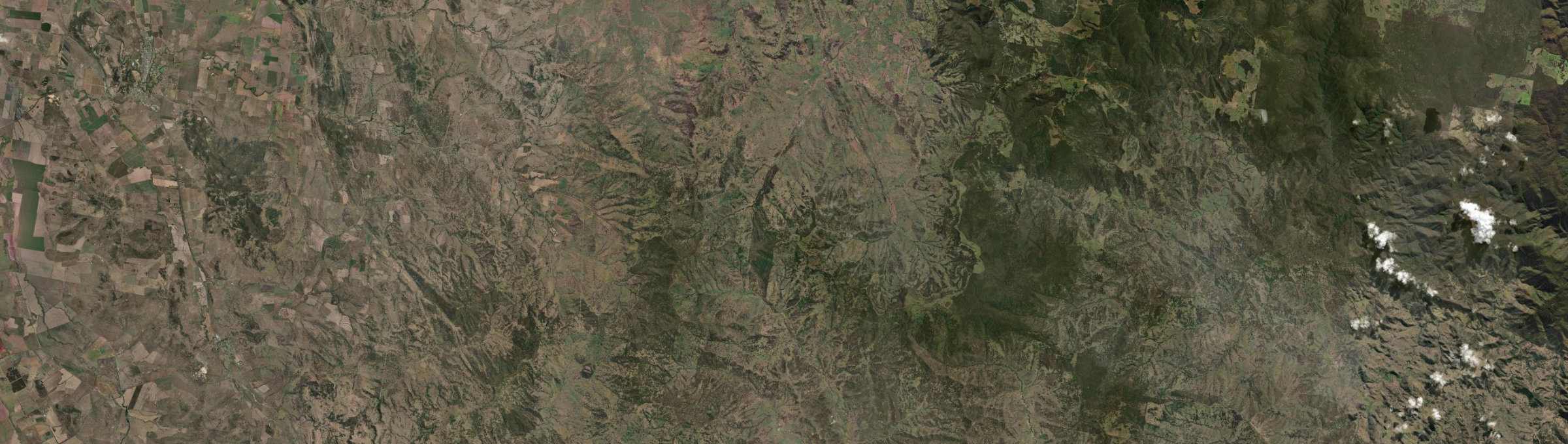 Aerial view of Crawney, NSW