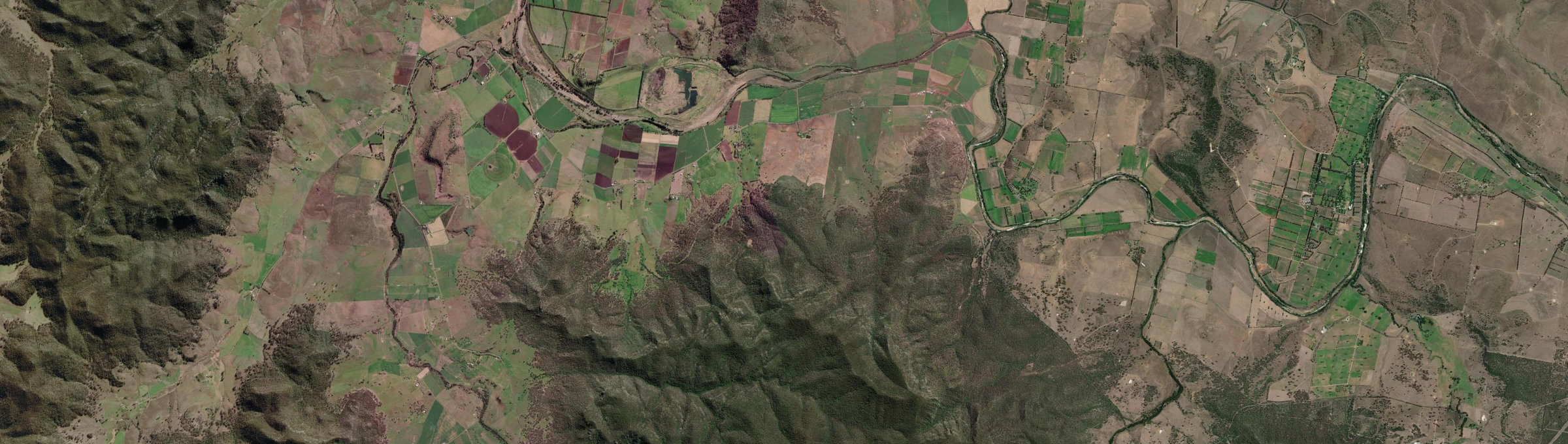 Aerial view of Bureen, NSW