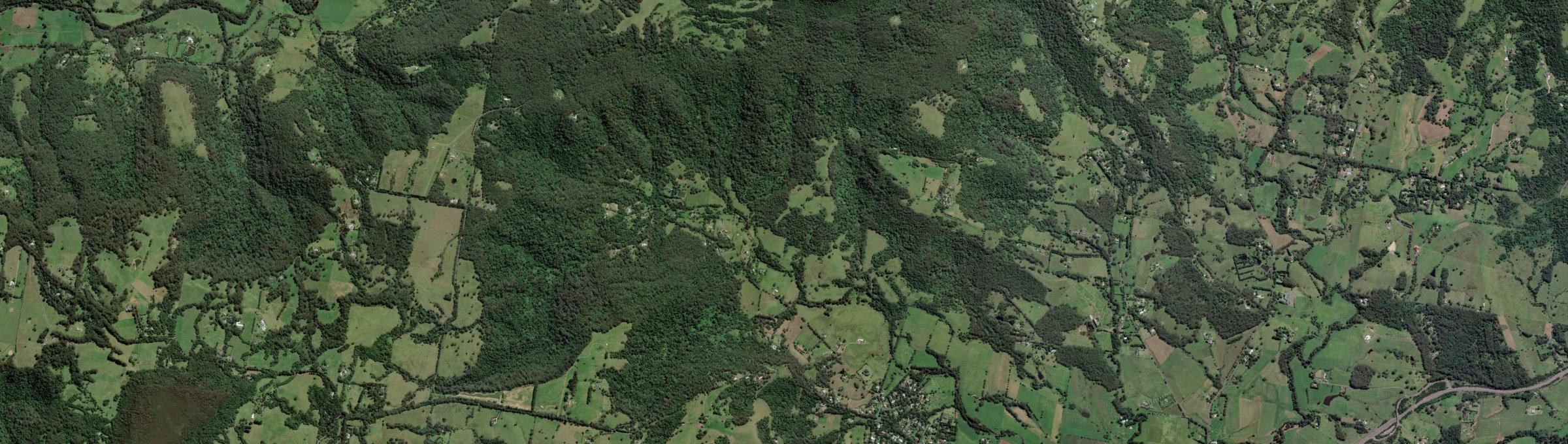 Aerial view of Bundewallah, NSW