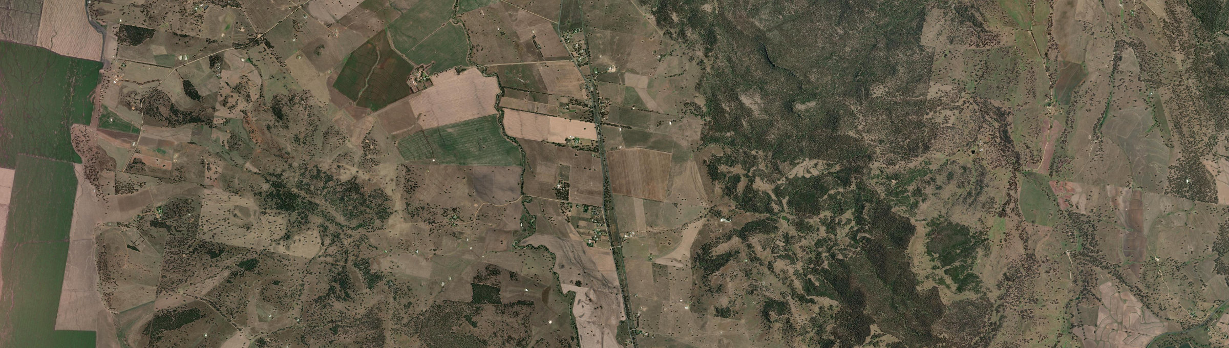 Aerial view of Braefield, NSW