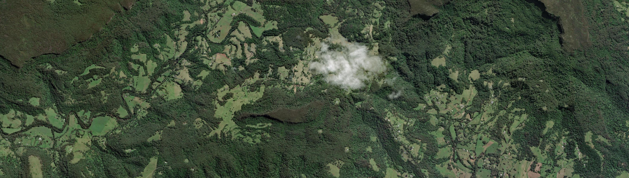 Aerial view of Woodhill (NSW), NSW
