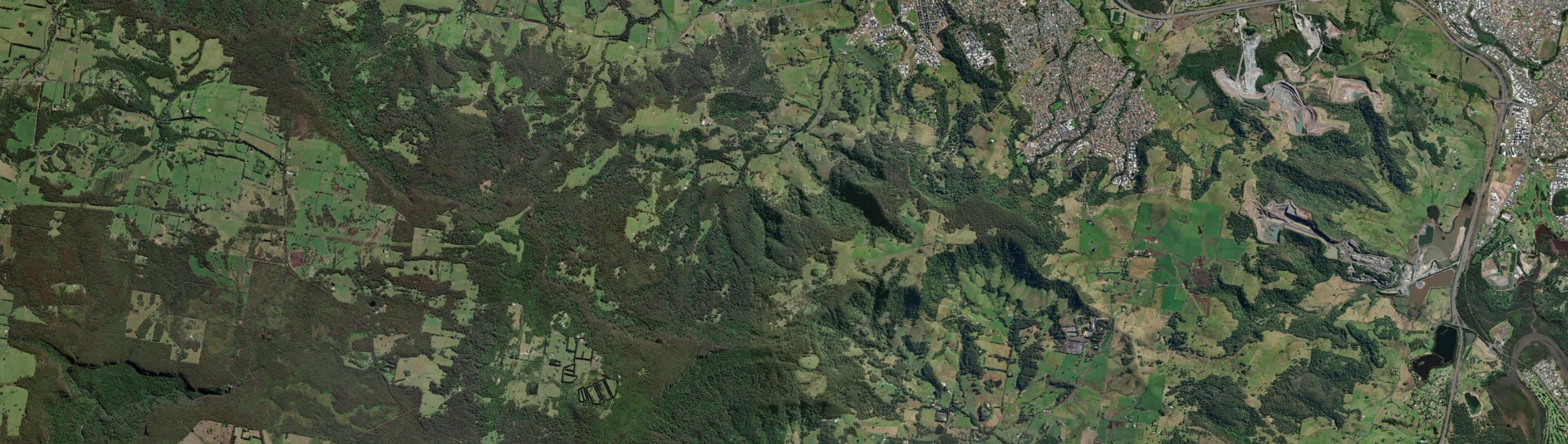Aerial view of Yellow Rock (Shellharbour - NSW), NSW