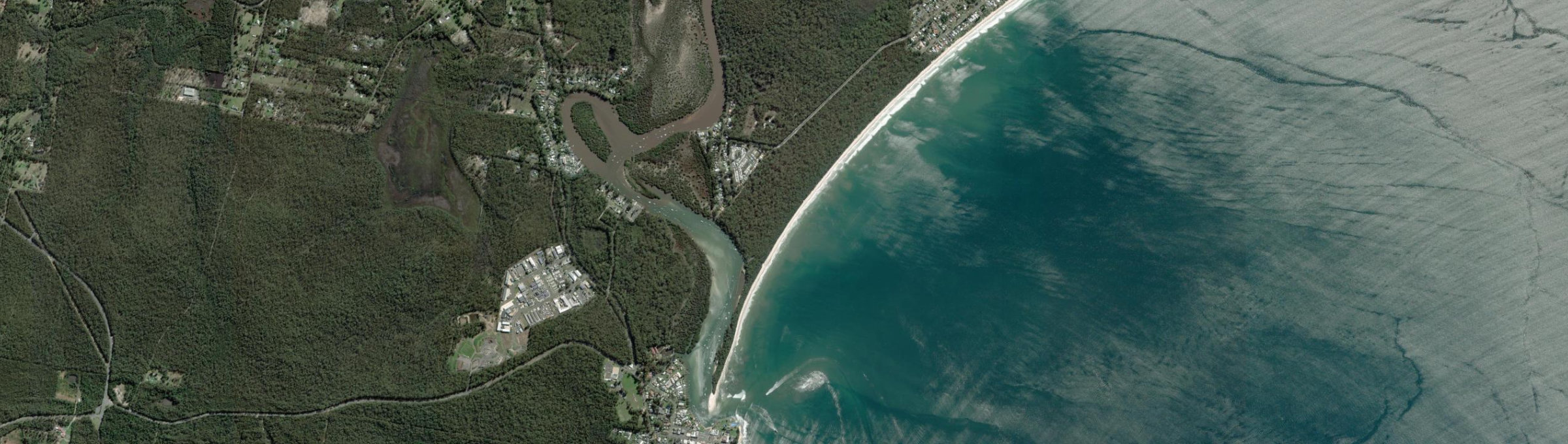 Aerial view of Myola (NSW), NSW