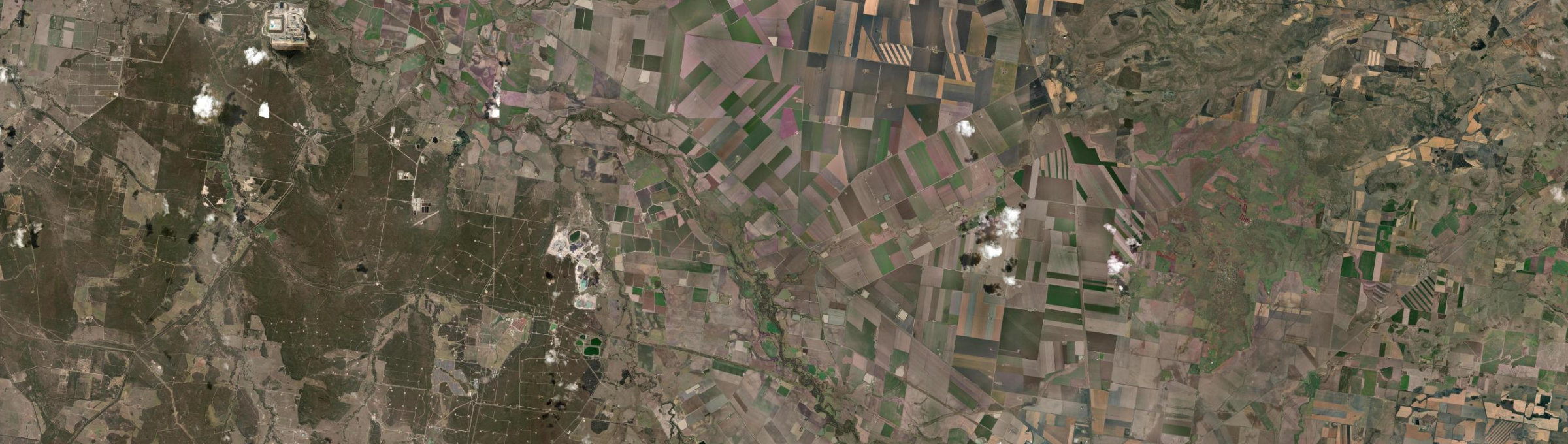 Aerial view of Macalister, QLD