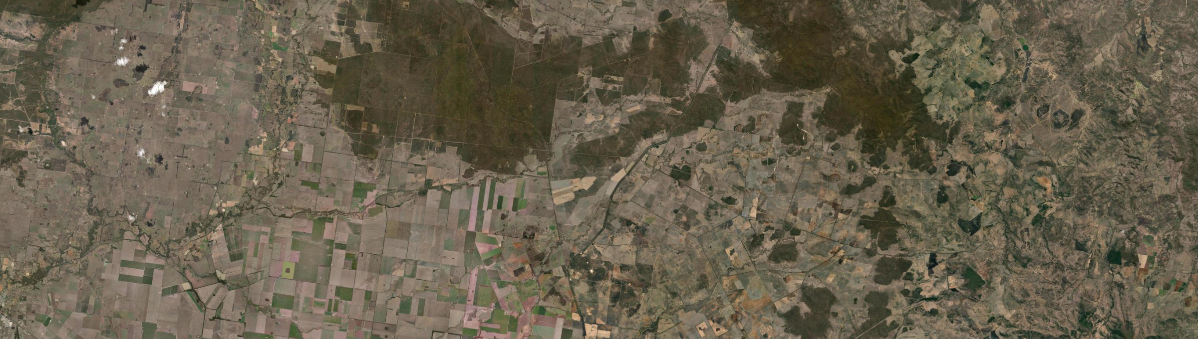 Aerial view of Jinghi, QLD