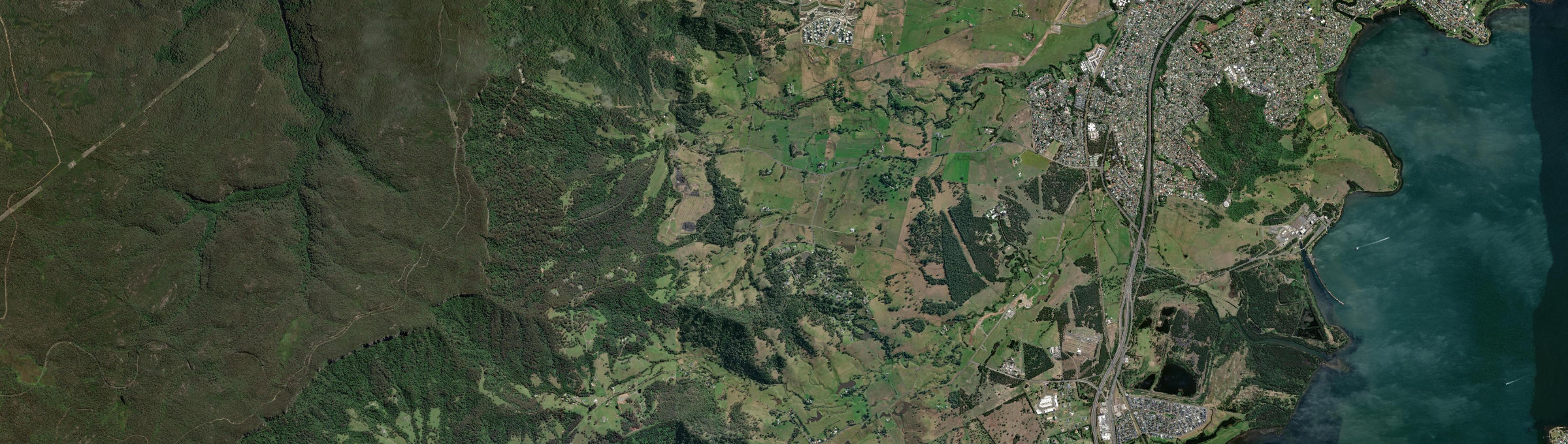 Aerial view of Avondale (NSW), NSW