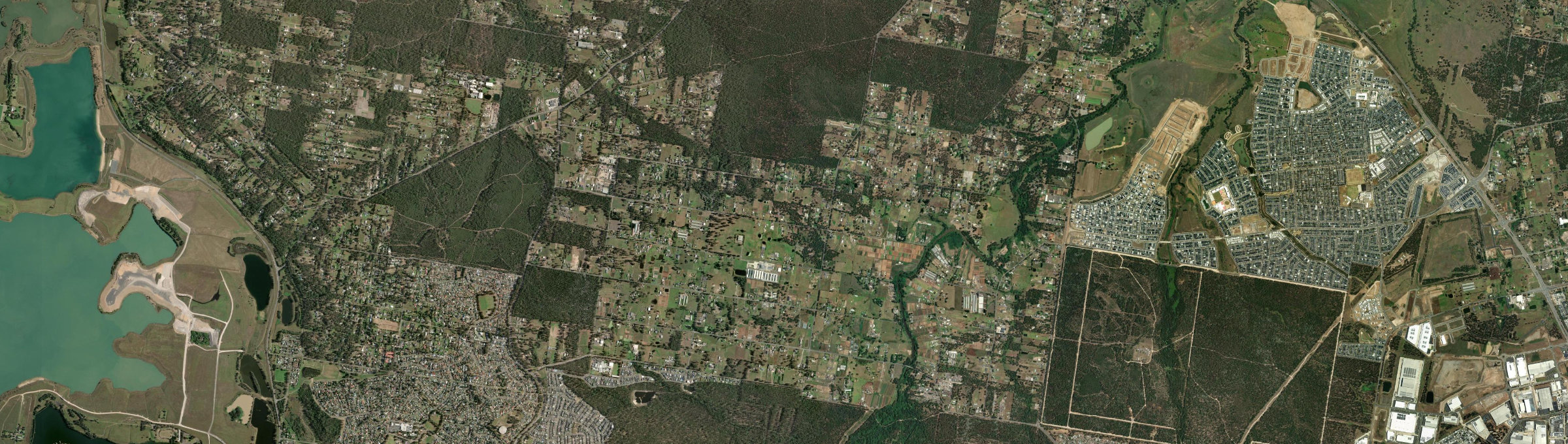 Aerial view of Llandilo, NSW