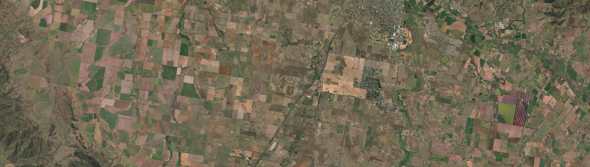 Aerial view of Warral, NSW