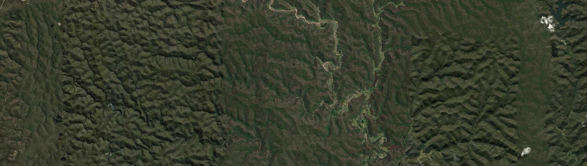 Aerial view of Upper Macdonald, NSW