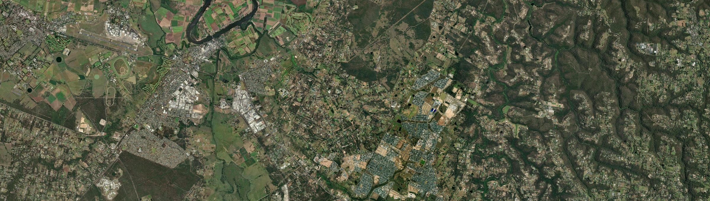 Aerial view of Oakville, NSW