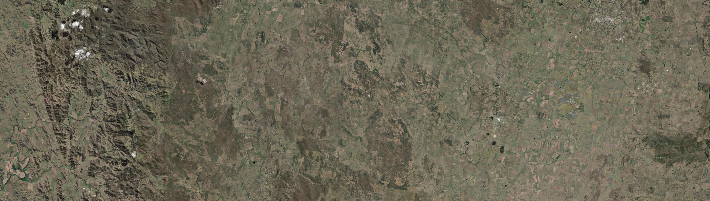Aerial view of Balala, NSW