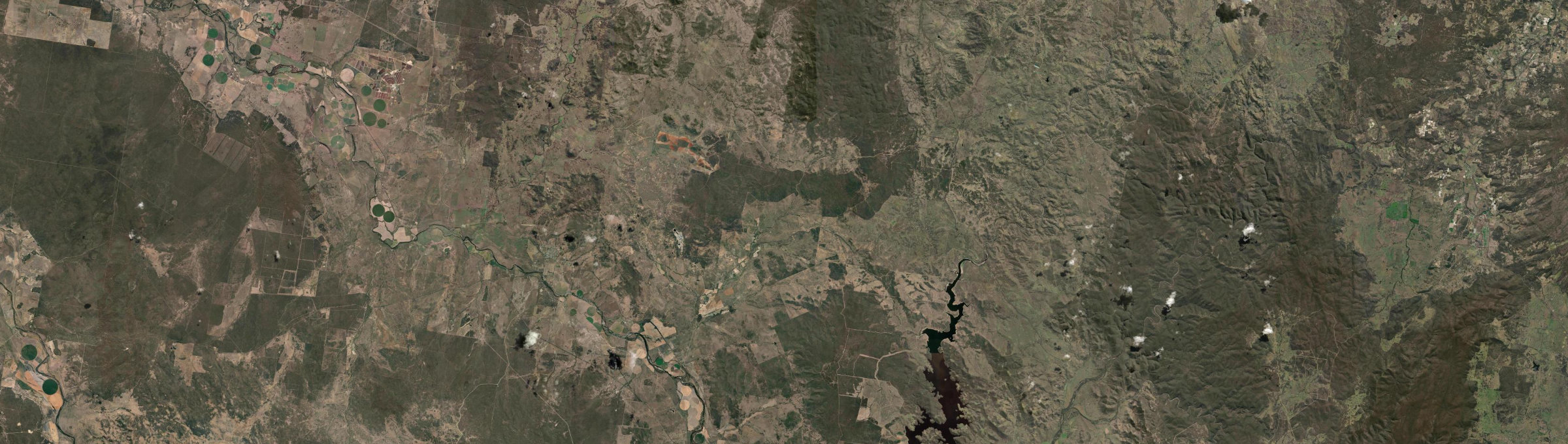 Aerial view of Silver Spur, QLD