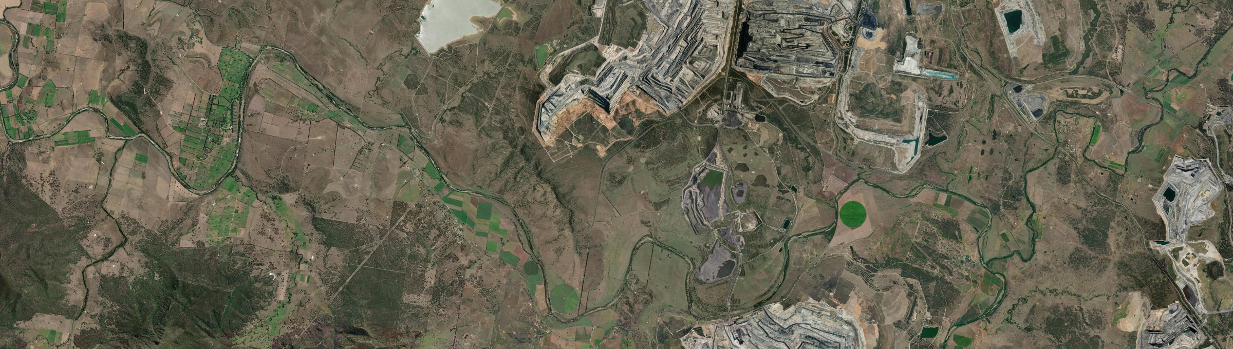 Aerial view of Lemington, NSW