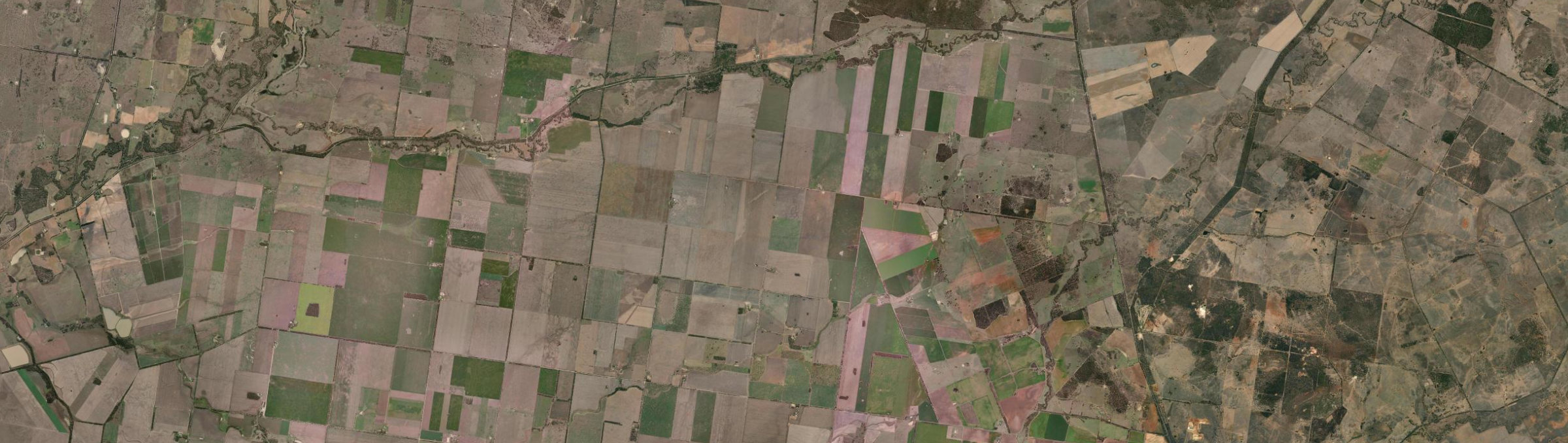 Aerial view of Langlands, QLD