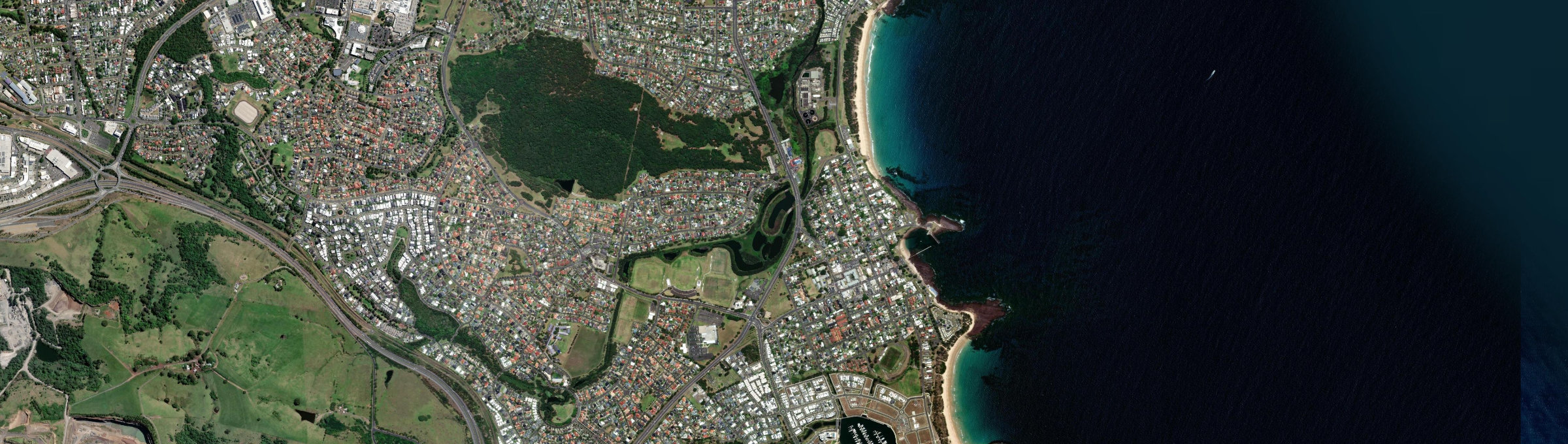 Aerial view of Shellharbour, NSW
