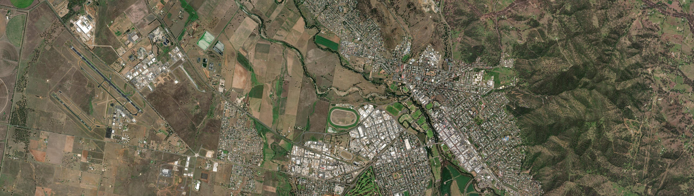 Aerial view of Taminda, NSW
