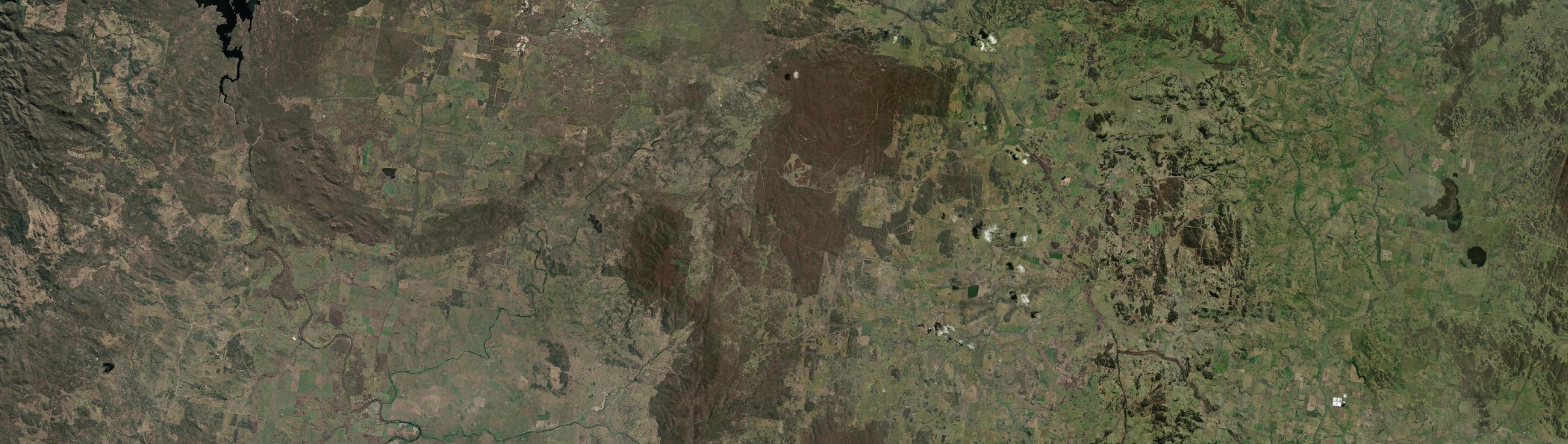 Aerial view of New Valley, NSW