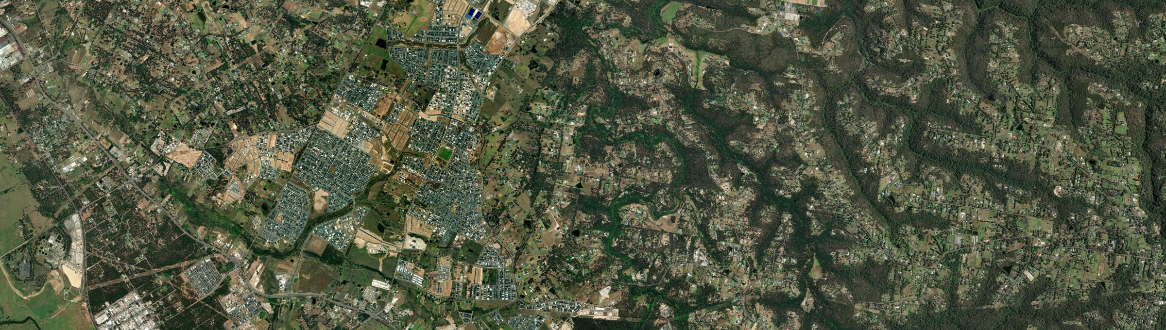 Aerial view of Nelson (The Hills Shire - NSW), NSW