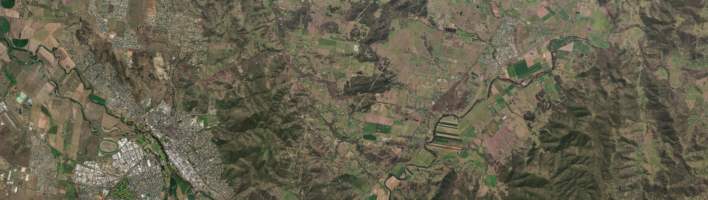 Aerial view of Tintinhull, NSW