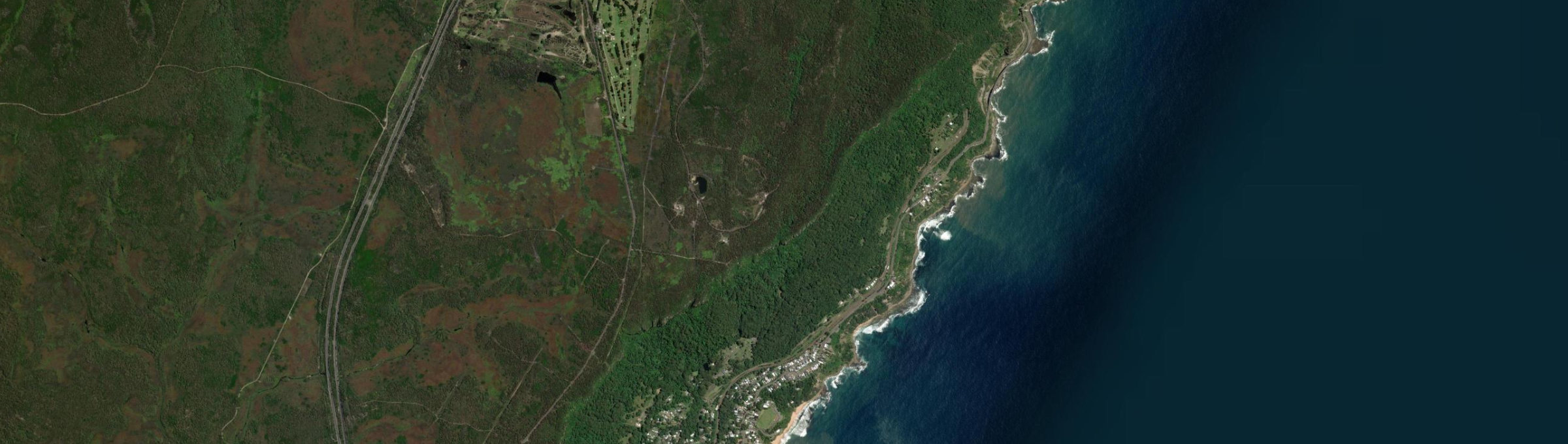 Aerial view of Scarborough (NSW), NSW