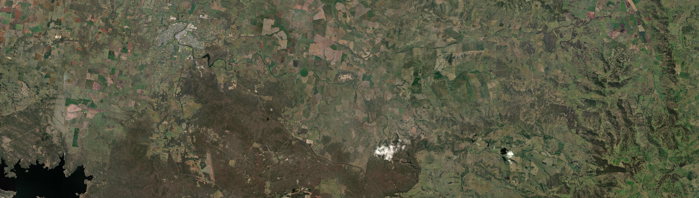 Aerial view of Elsmore, NSW
