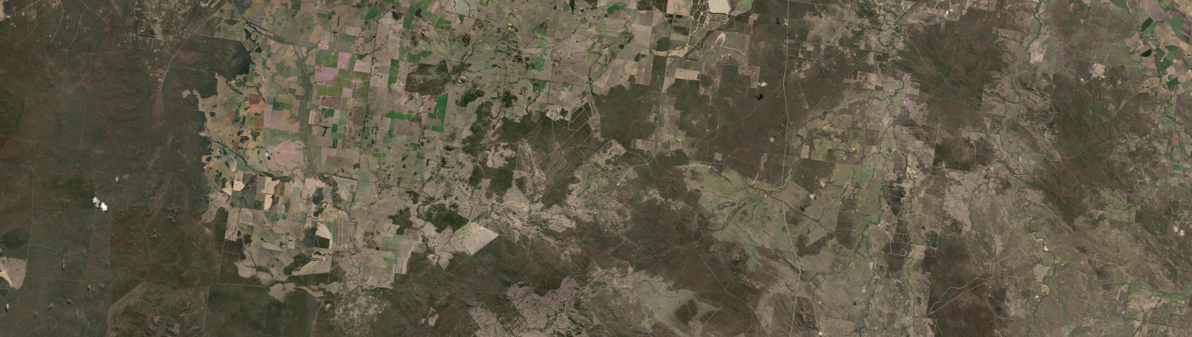 Aerial view of Stonehenge (Toowoomba - Qld), QLD
