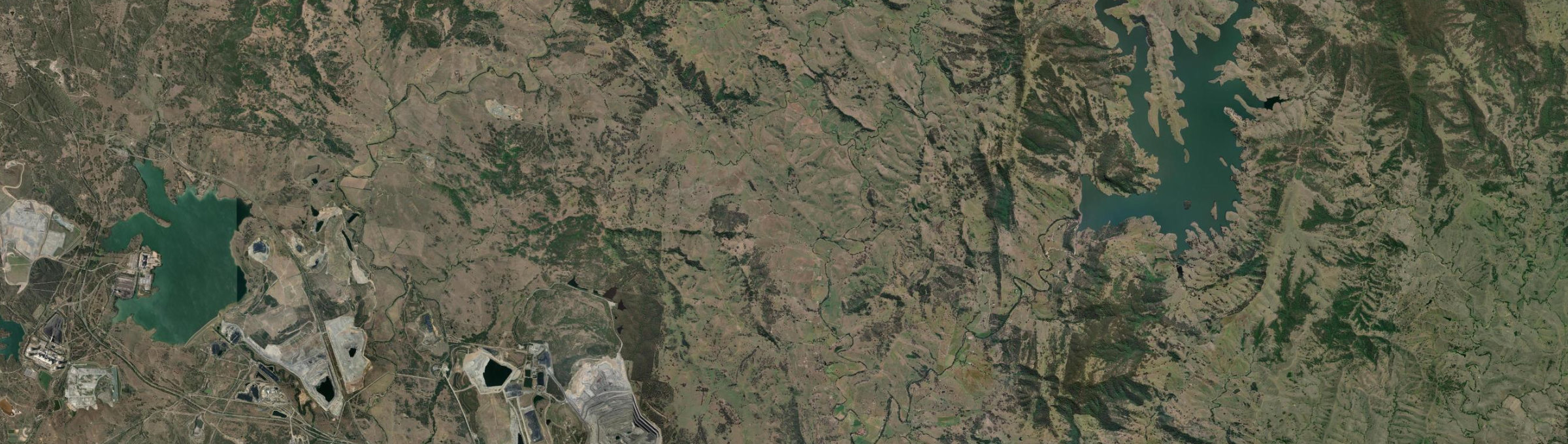 Aerial view of Greenlands (Singleton - NSW), NSW