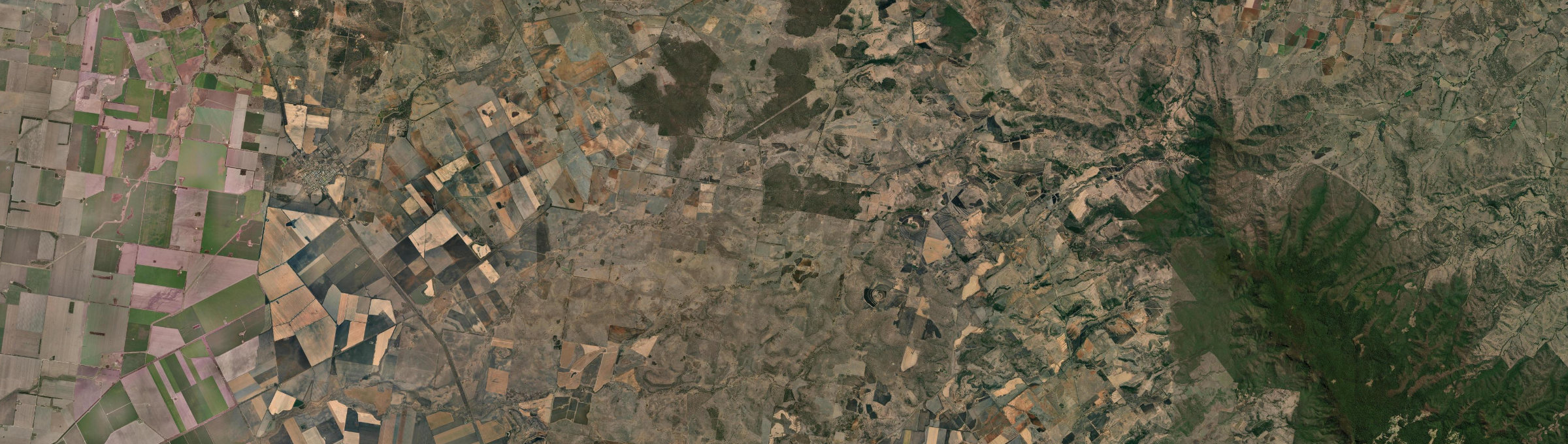 Aerial view of Cooranga, QLD