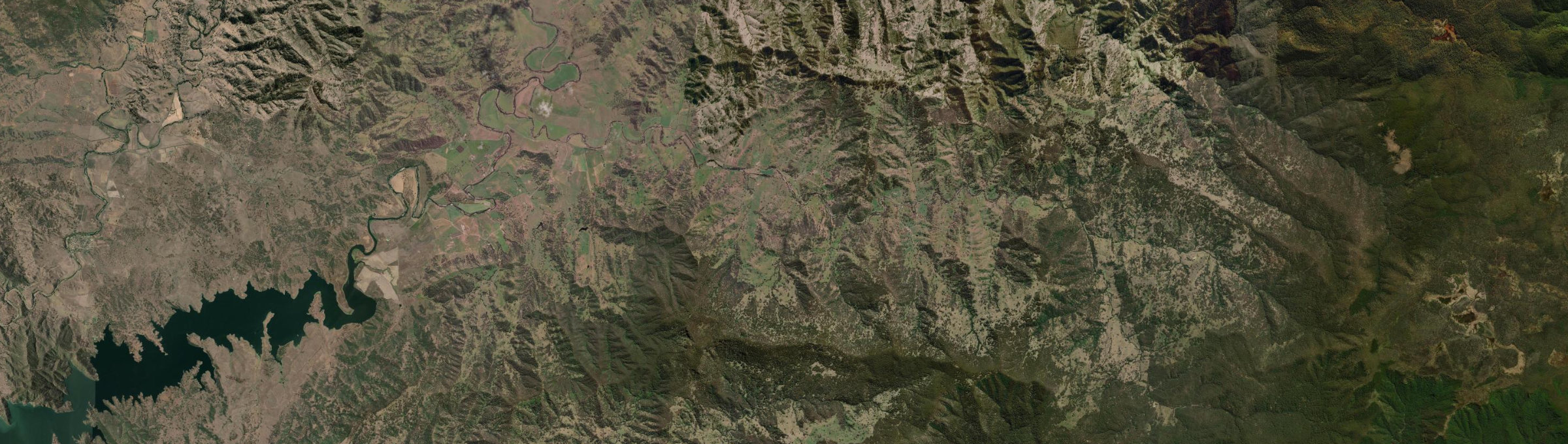 Aerial view of Woolooma, NSW