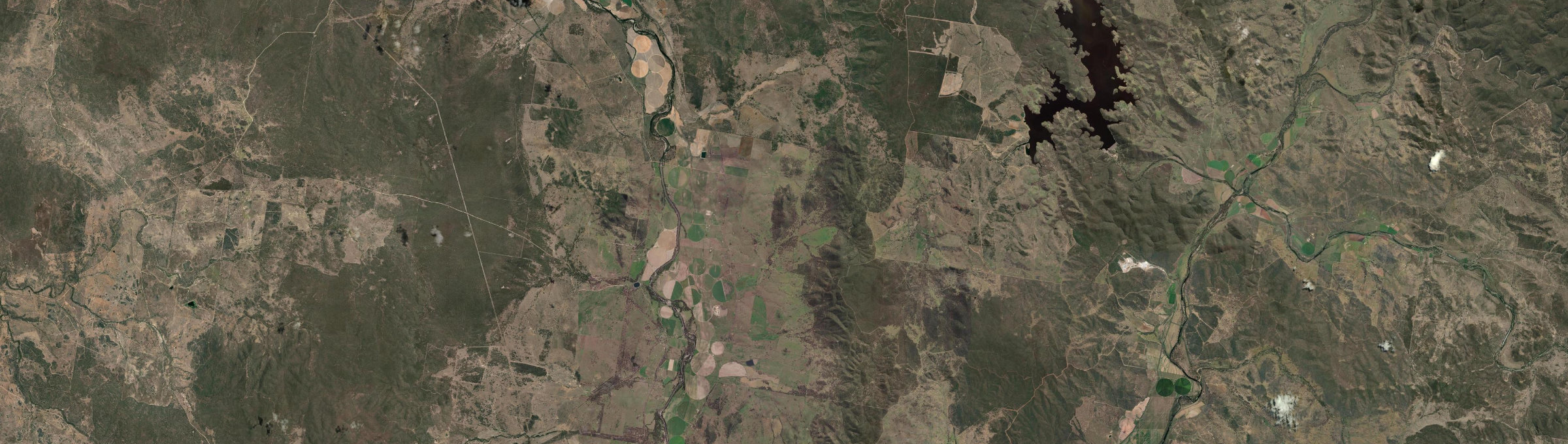 Aerial view of Bonshaw (Qld), QLD