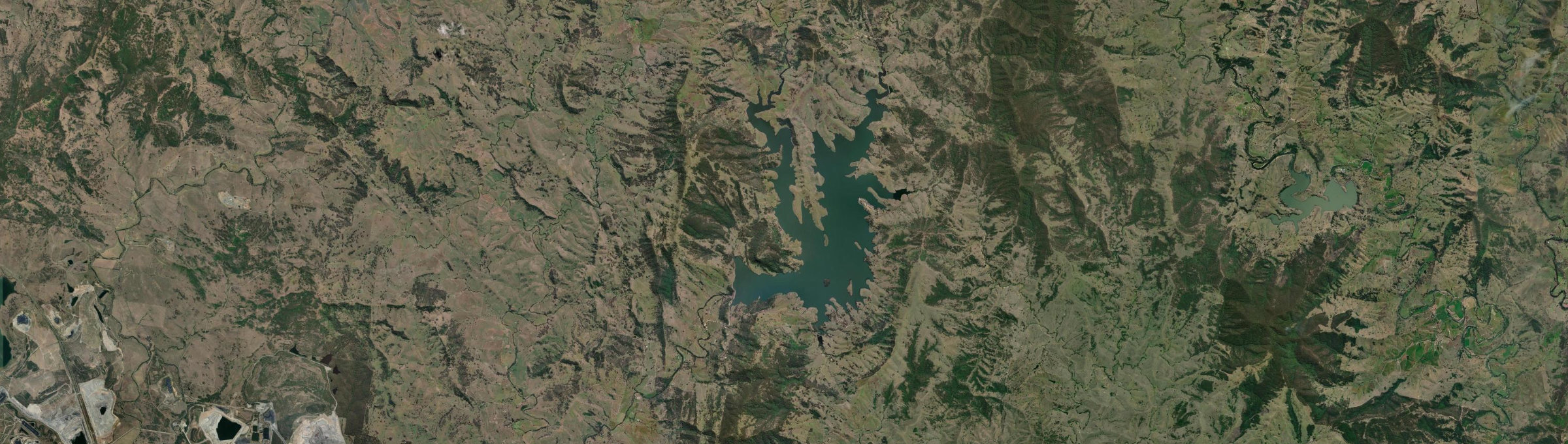 Aerial view of St Clair (Singleton - NSW), NSW