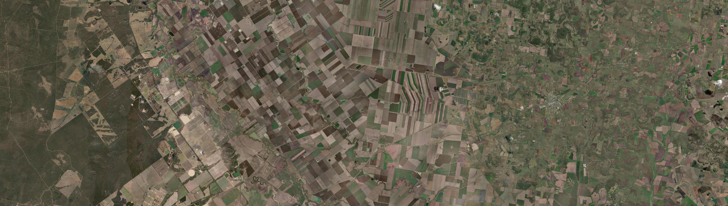 Aerial view of Brookstead, QLD
