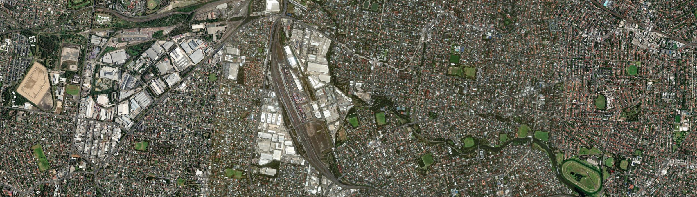 Aerial view of Strathfield South, NSW