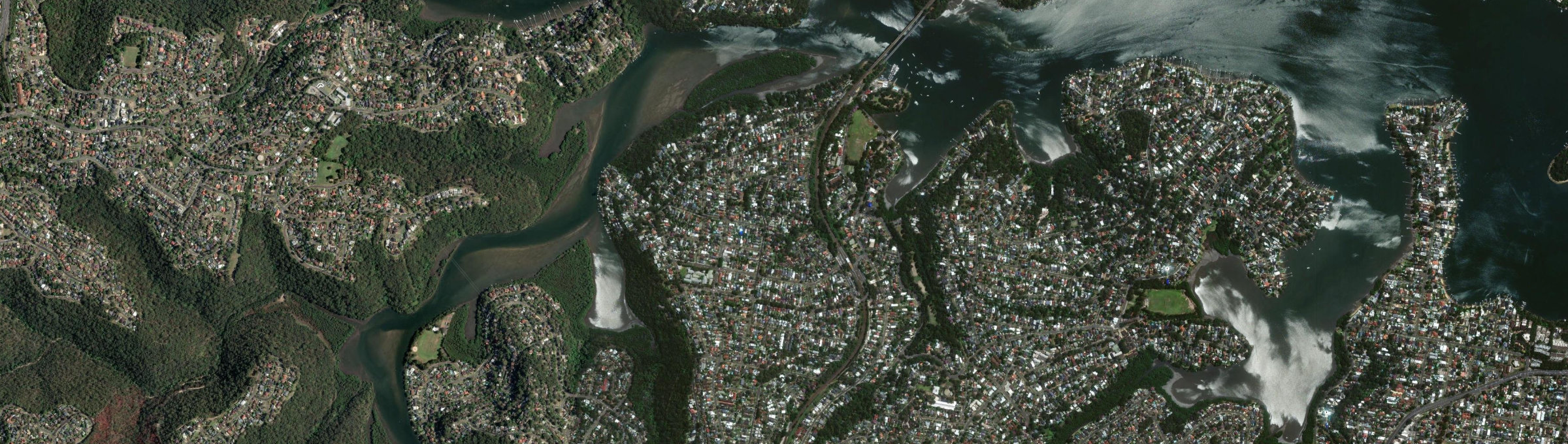 Aerial view of Como (NSW), NSW