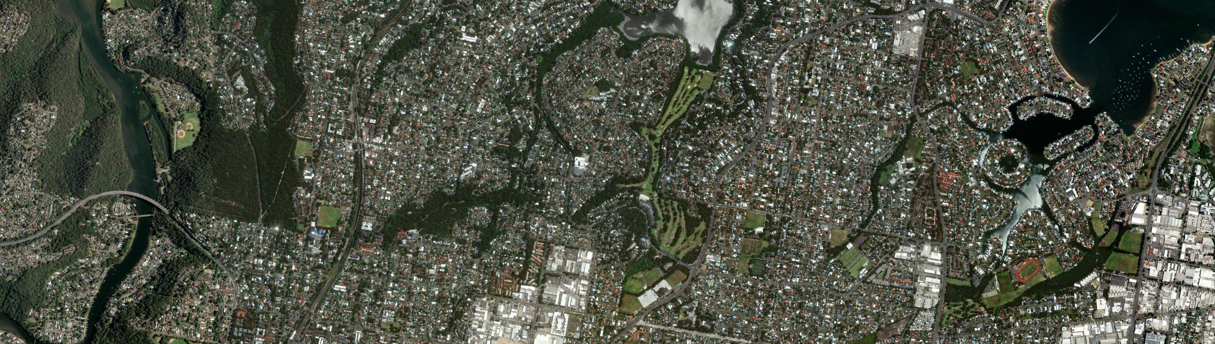 Aerial view of Kareela, NSW