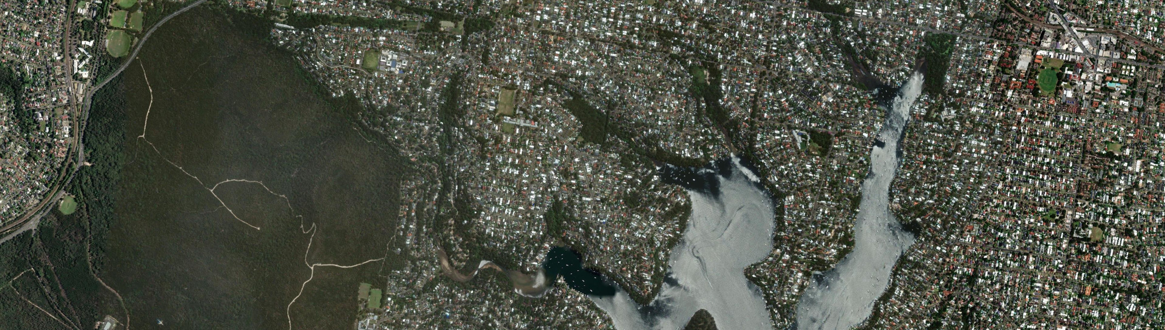 Aerial view of Gymea Bay, NSW