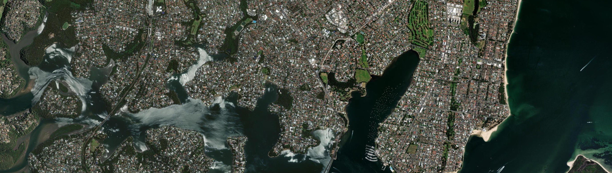 Aerial view of Blakehurst, NSW
