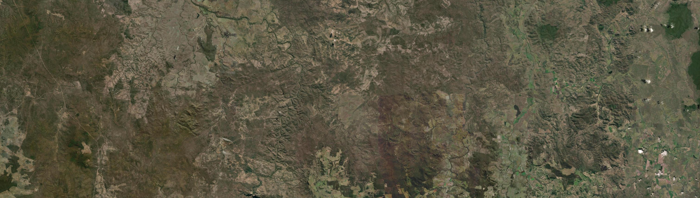 Aerial view of Wigton, QLD