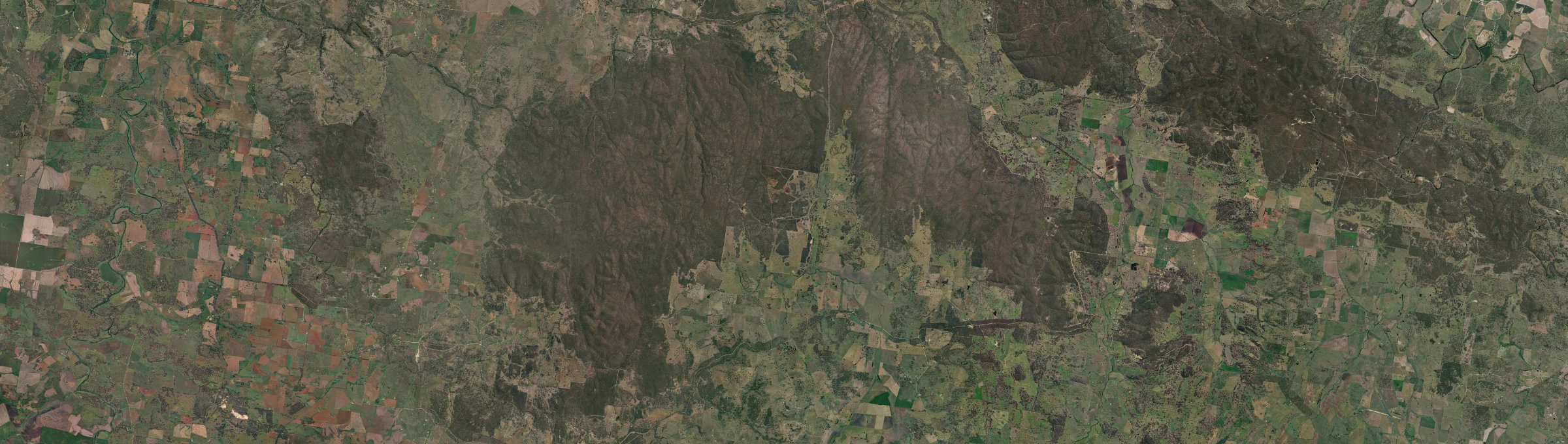 Aerial view of Kings Plains (Inverell - NSW), NSW