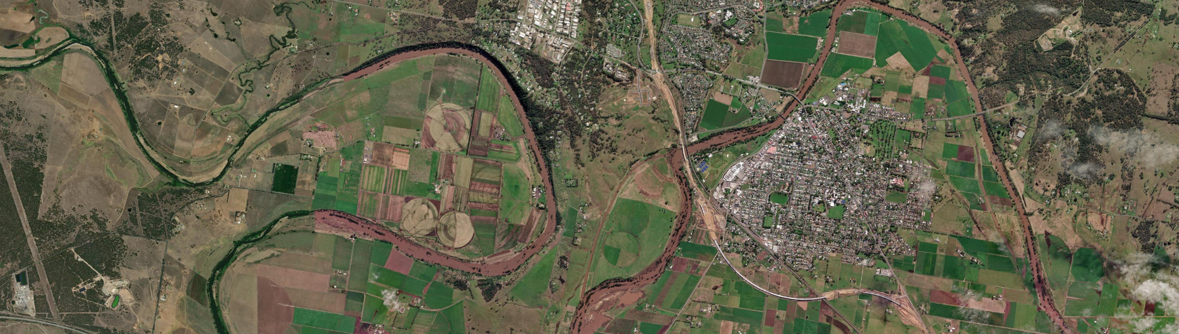 Aerial view of Gowrie (Singleton - NSW), NSW