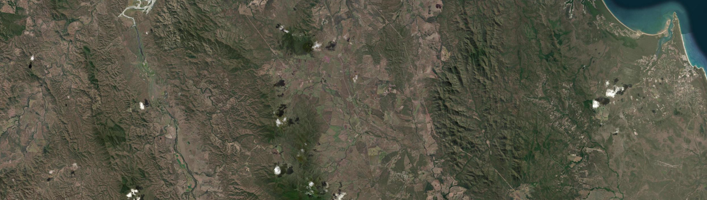Aerial view of Bororen, QLD