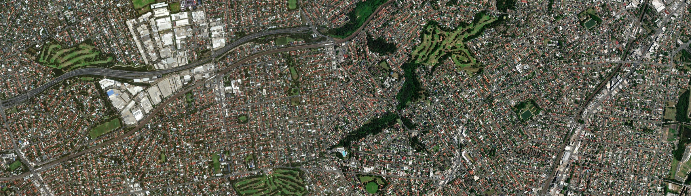 Aerial view of Bexley North, NSW