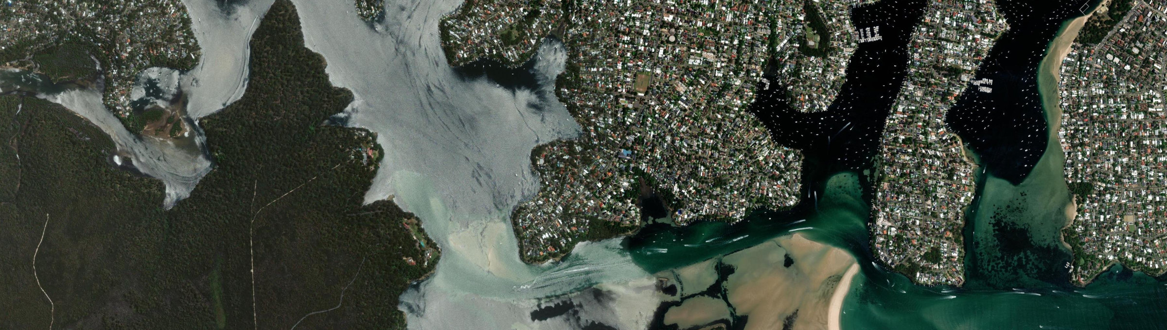 Aerial view of Lilli Pilli (Sutherland Shire - NSW), NSW
