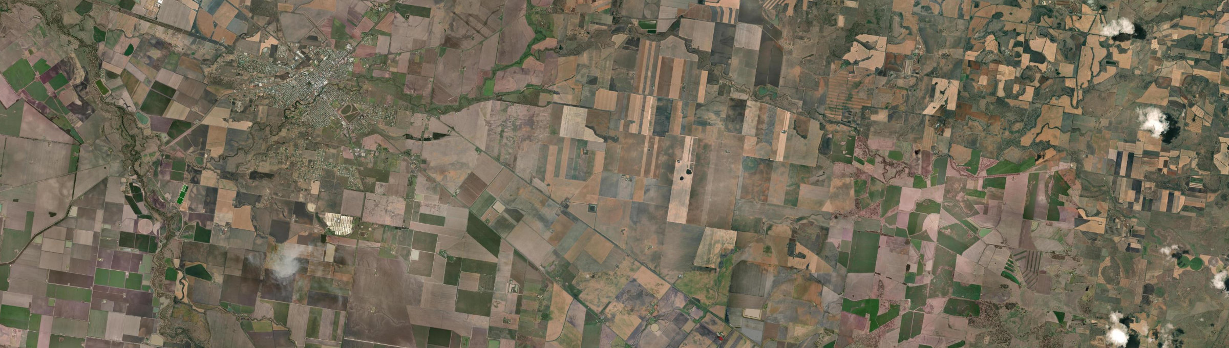 Aerial view of Blaxland (Qld), QLD