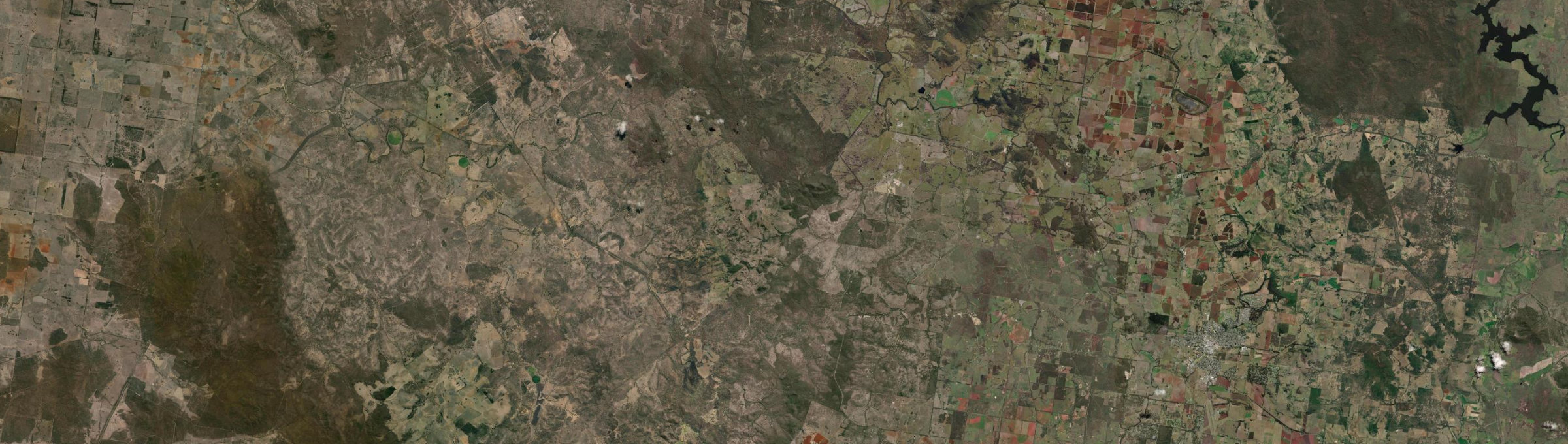 Aerial view of Dangore, QLD