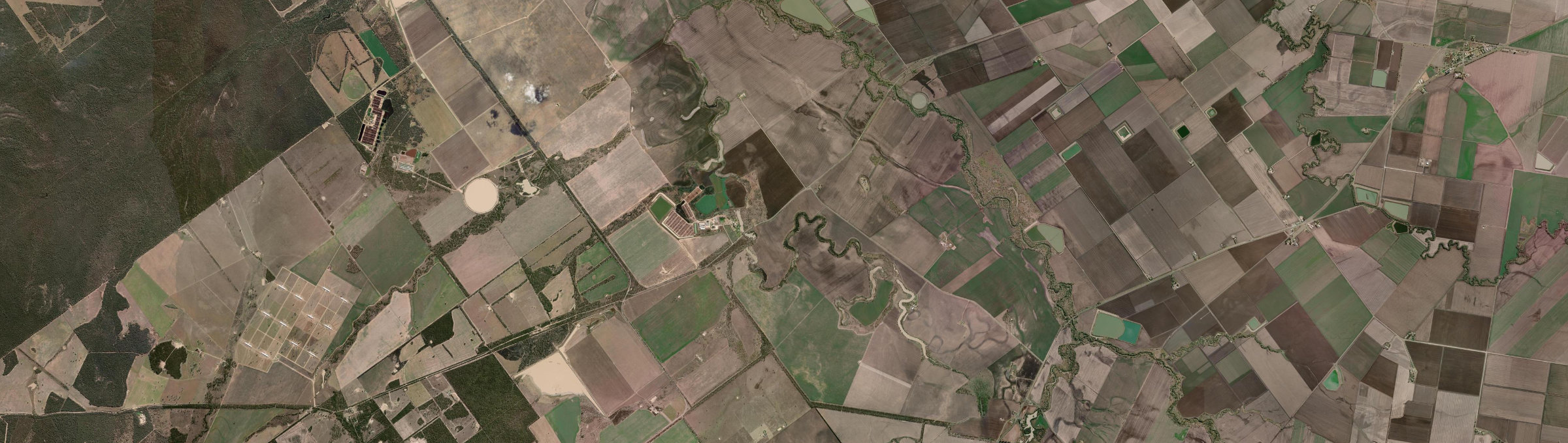 Aerial view of Lemontree, QLD