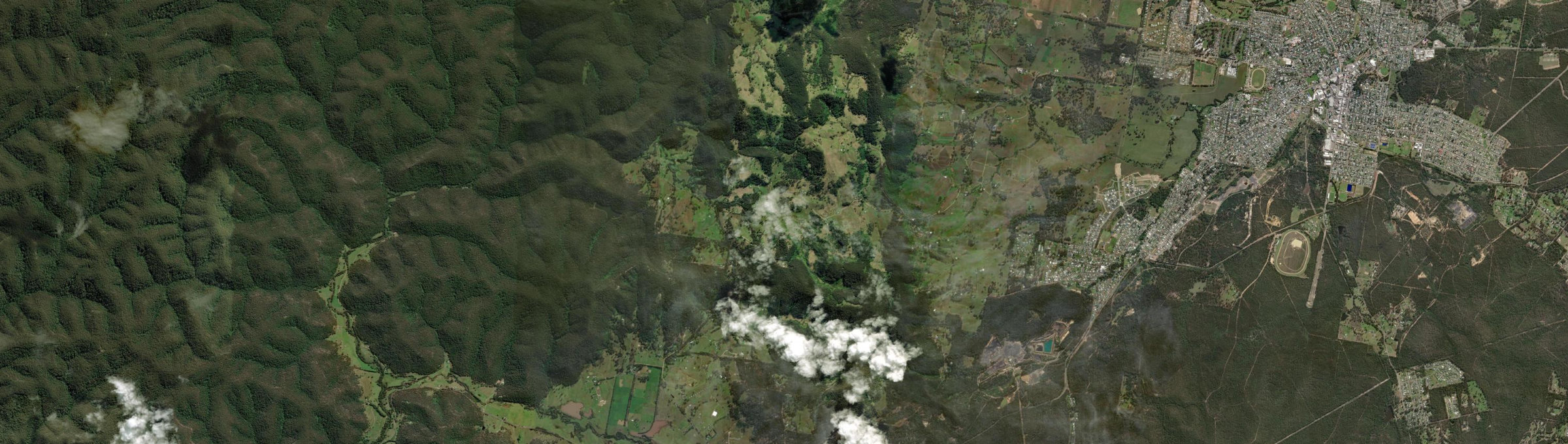 Aerial view of Mount View, NSW
