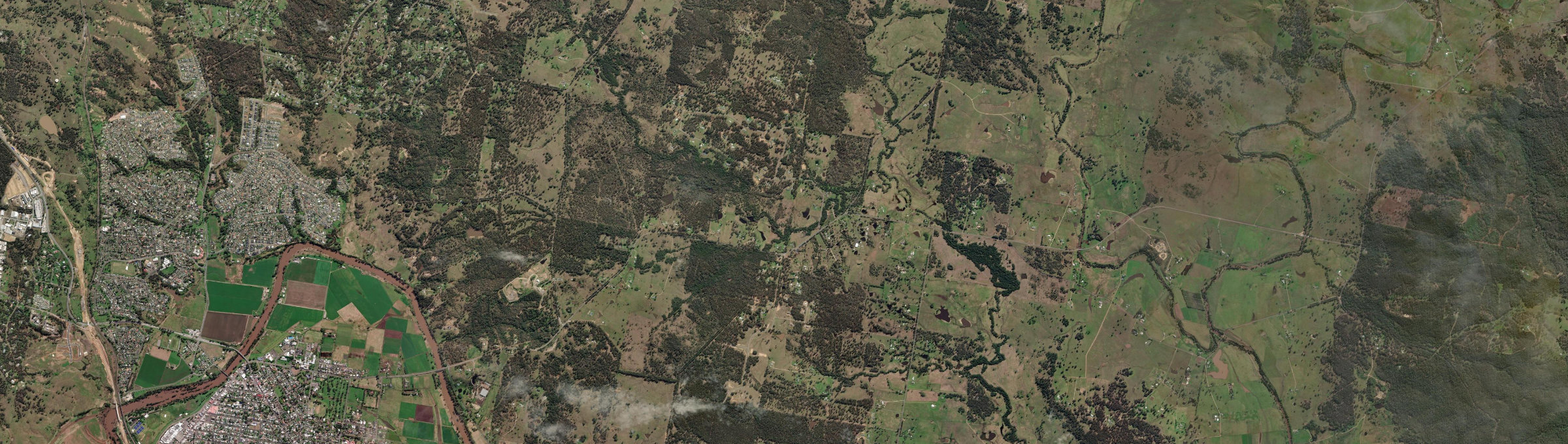 Aerial view of Sedgefield, NSW